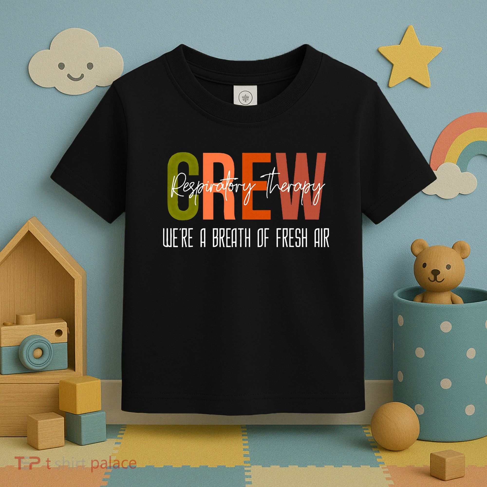 Respiratory Therapist Crew Pulmonary Toddler T-Shirt