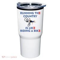 Running The Country Is Like Riding A Bike Biden Falling Meme Tumbler thumb 0