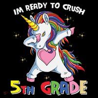 Ready To Crush Fifth Grade Dabbing Unicorn Cute 5Th Grade Gift Coffee Mug thumb 5