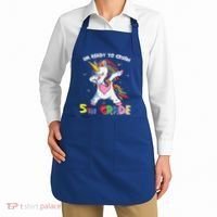 Ready To Crush Fifth Grade Dabbing Unicorn Cute 5Th Grade Gift Apron thumb 2