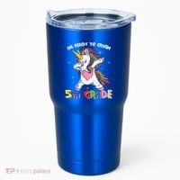 Ready To Crush Fifth Grade Dabbing Unicorn Cute 5Th Grade Gift Tumbler thumb 0