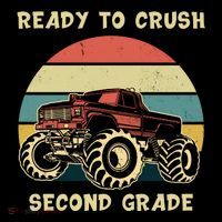 Ready To Crush Second Grade Back To School Backpack thumb 2