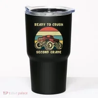 Ready To Crush Second Grade Back To School Tumbler thumb 0