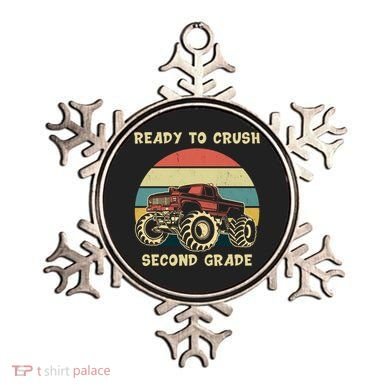 Ready To Crush Second Grade Back To School Ornament