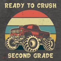 Ready To Crush Second Grade Back To School Vector Backpack thumb 2