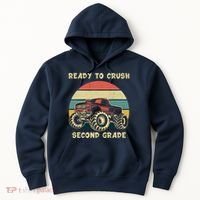 Ready To Crush Second Grade Back To School Hoodie thumb 0