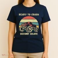 Ready To Crush Second Grade Back To School T-Shirt thumb 4