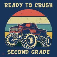 Ready To Crush Second Grade Back To School Coaster thumb 2