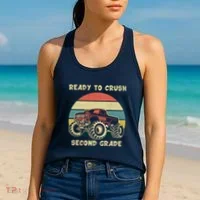 Ready To Crush Second Grade Back To School Women's Tank Top thumb 2