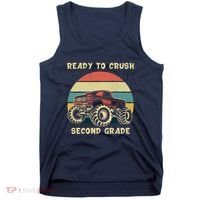 Ready To Crush Second Grade Back To School Tank Top thumb 0