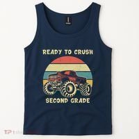 Ready To Crush Second Grade Back To School Tank Top thumb 2