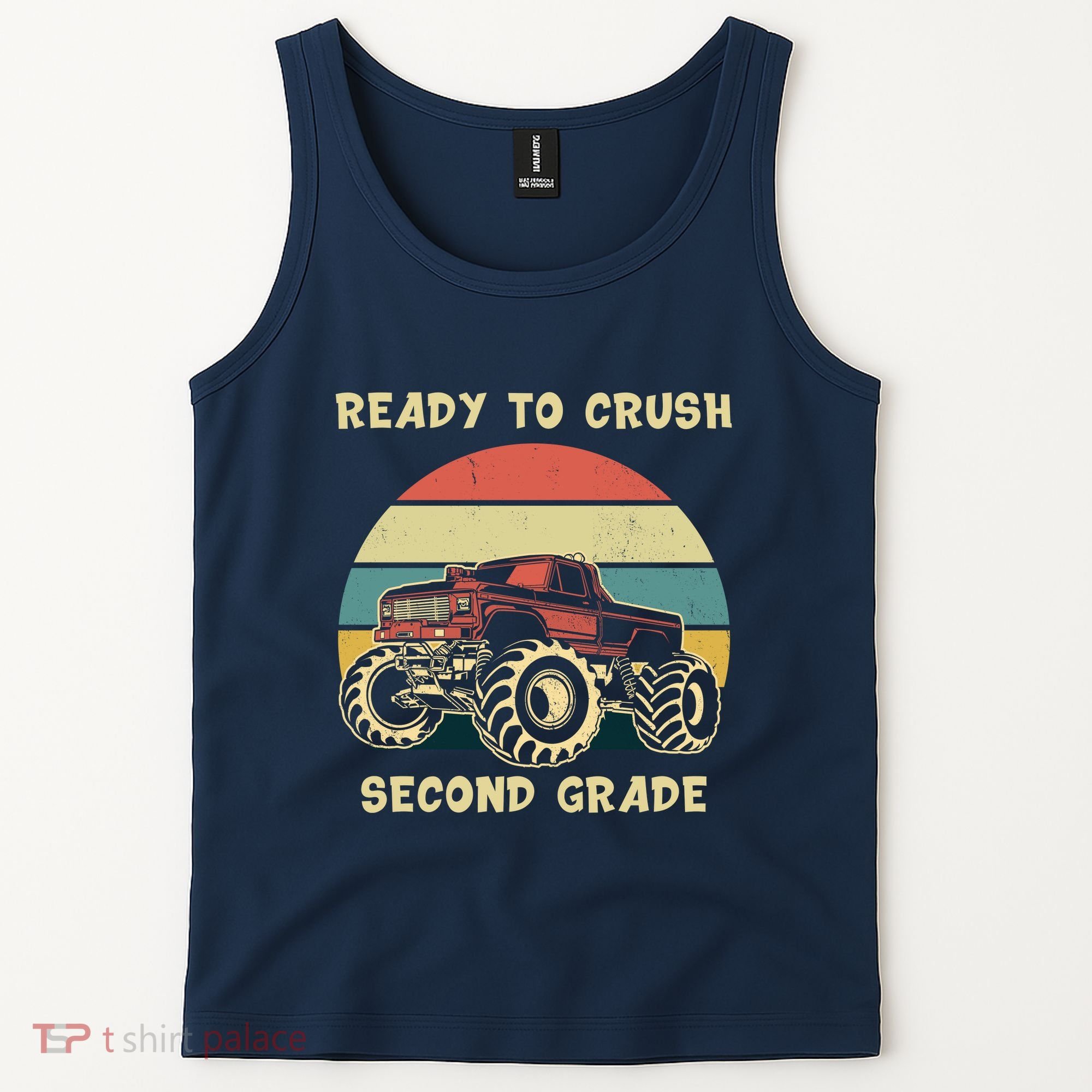 Ready To Crush Second Grade Back To School Tank Top