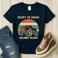 Ready To Crush Second Grade Back To School Women's T-Shirt thumb 3