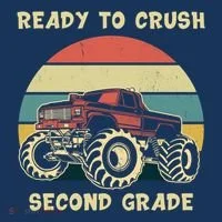 Ready To Crush Second Grade Back To School Women's T-Shirt thumb 6
