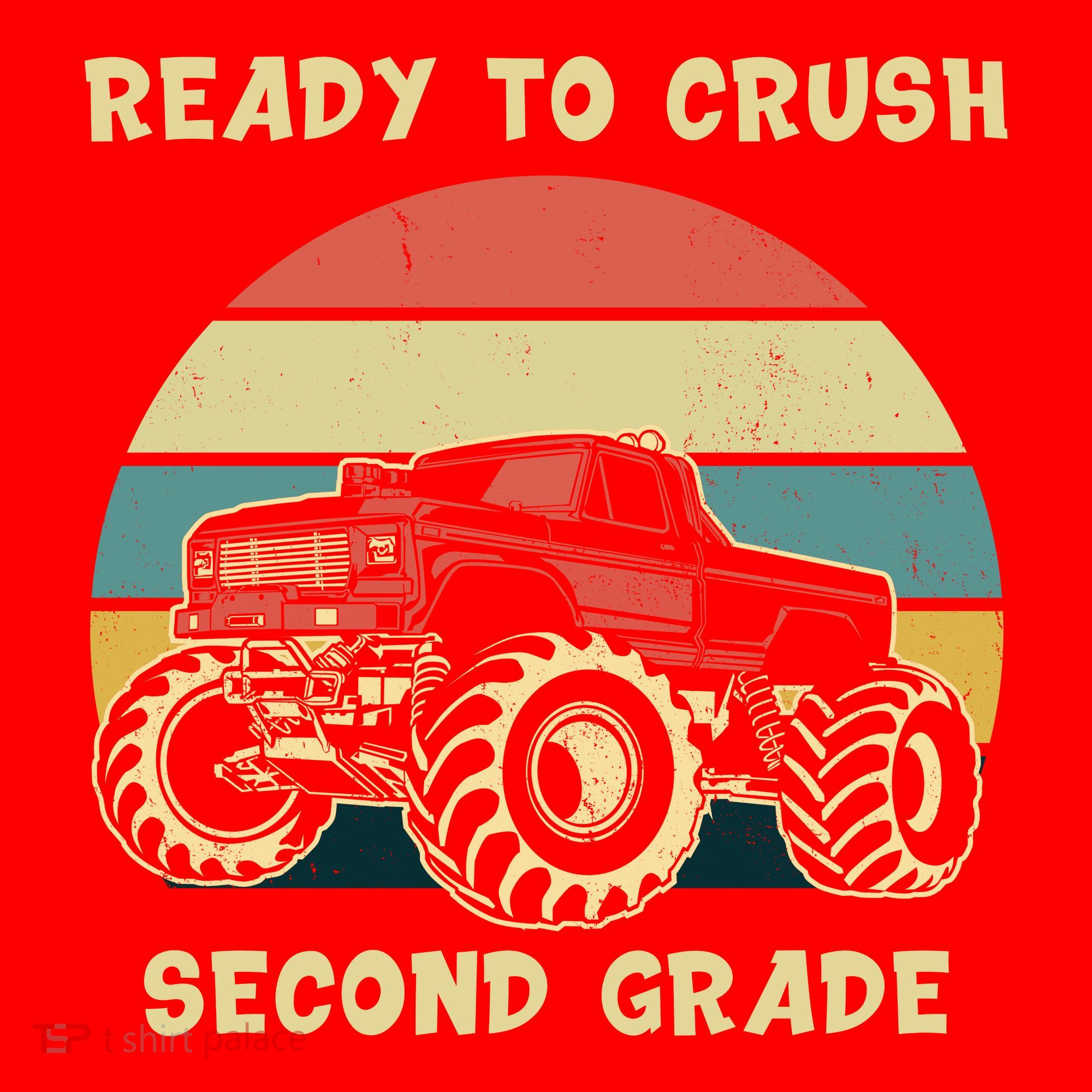 Ready To Crush Second Grade Back To School Santa Hat