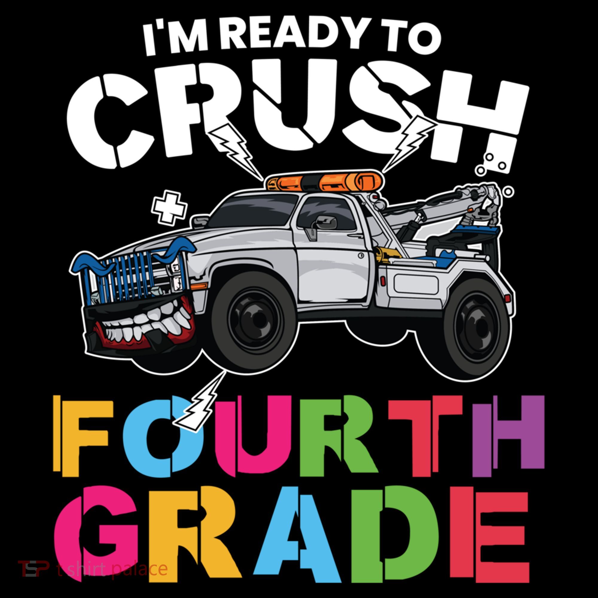 Ready To Crush Fourth Grade Cute 4Th Grade Cute Gift Bucket Hat