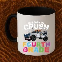 Ready To Crush Fourth Grade Cute 4Th Grade Cute Gift Coffee Mug thumb 2