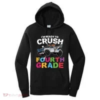 Ready To Crush Fourth Grade Cute 4Th Grade Cute Gift Women's Hoodie thumb 0