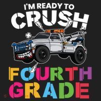 Ready To Crush Fourth Grade Cute 4Th Grade Cute Gift Hat thumb 2