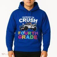 Ready To Crush Fourth Grade Cute 4Th Grade Cute Gift Hoodie thumb 2