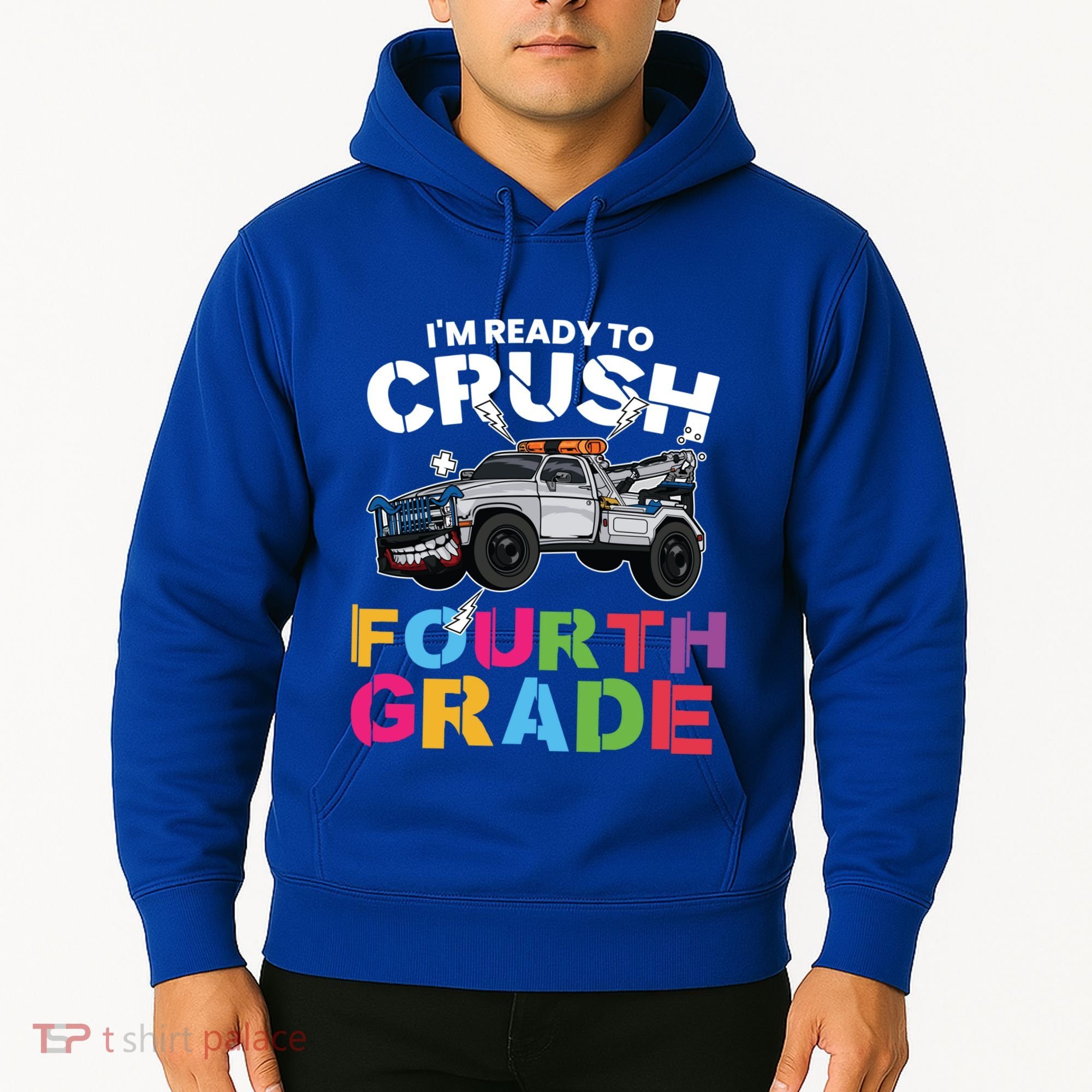 Ready To Crush Fourth Grade Cute 4Th Grade Cute Gift Hoodie