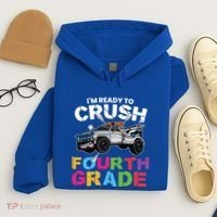 Ready To Crush Fourth Grade Cute 4Th Grade Cute Gift Hoodie thumb 4