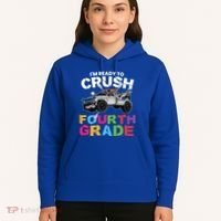 Ready To Crush Fourth Grade Cute 4Th Grade Cute Gift Hoodie thumb 5