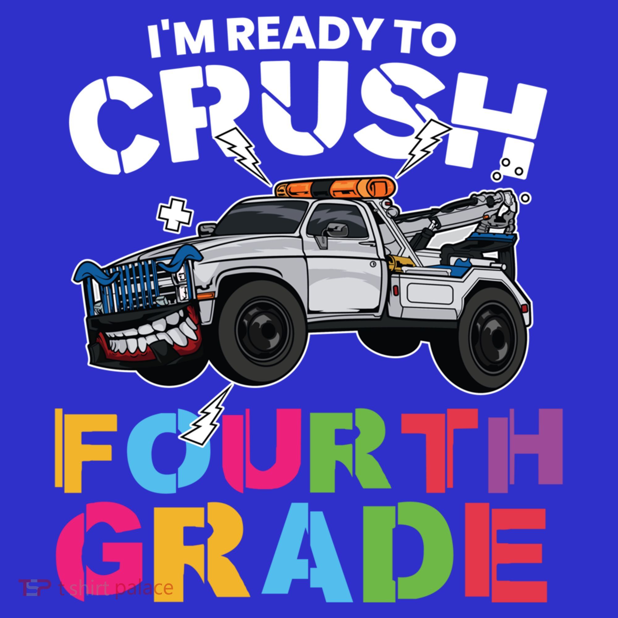 Ready To Crush Fourth Grade Cute 4Th Grade Cute Gift Sweatshirt
