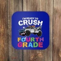 Ready To Crush Fourth Grade Cute 4Th Grade Cute Gift Coaster thumb 0