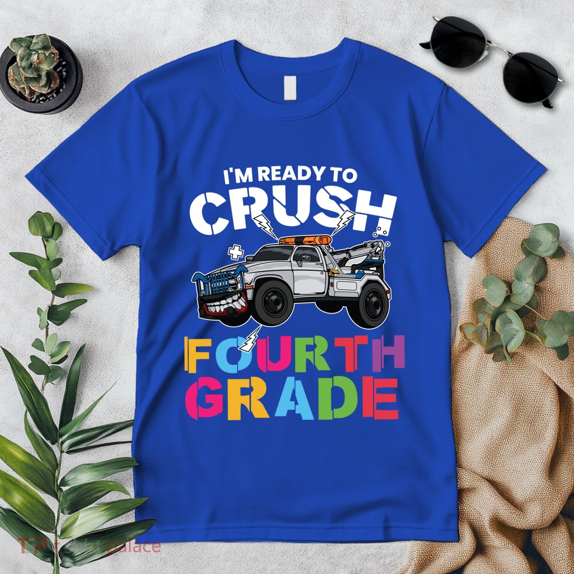 Ready To Crush Fourth Grade Cute 4Th Grade Cute Gift Premium T-Shirt
