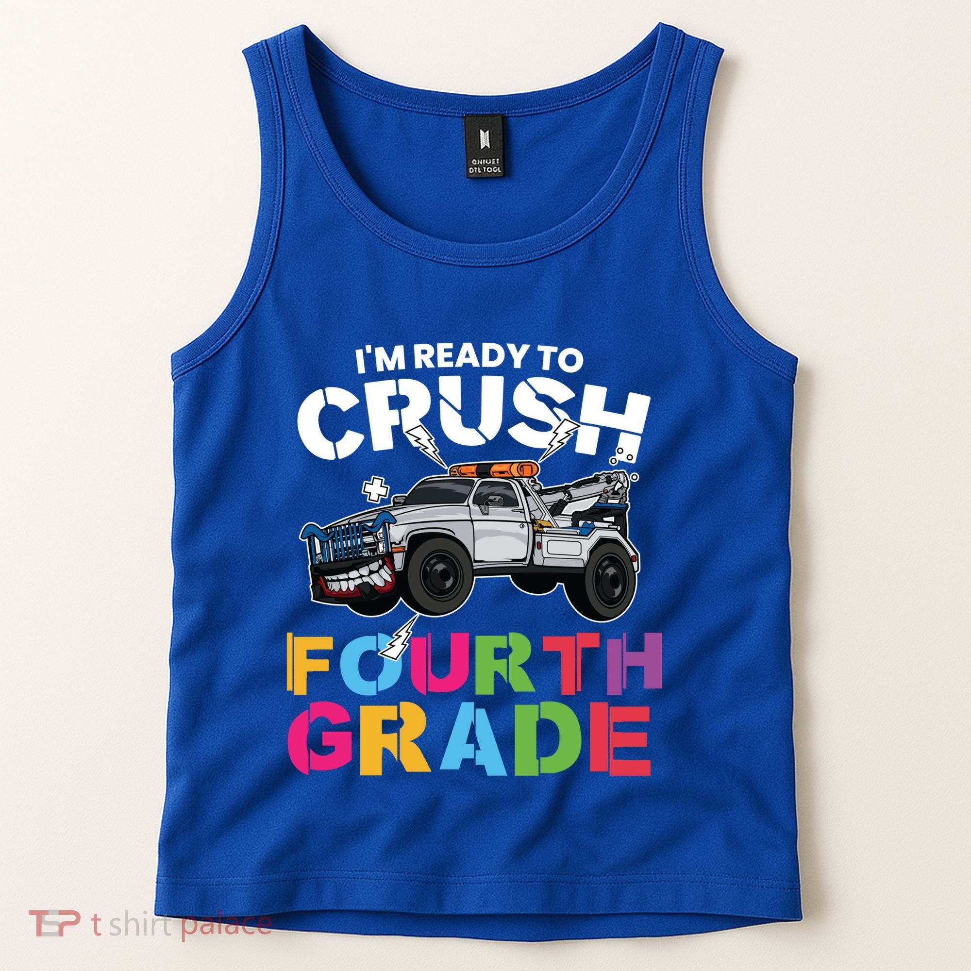 Ready To Crush Fourth Grade Cute 4Th Grade Cute Gift Tank Top