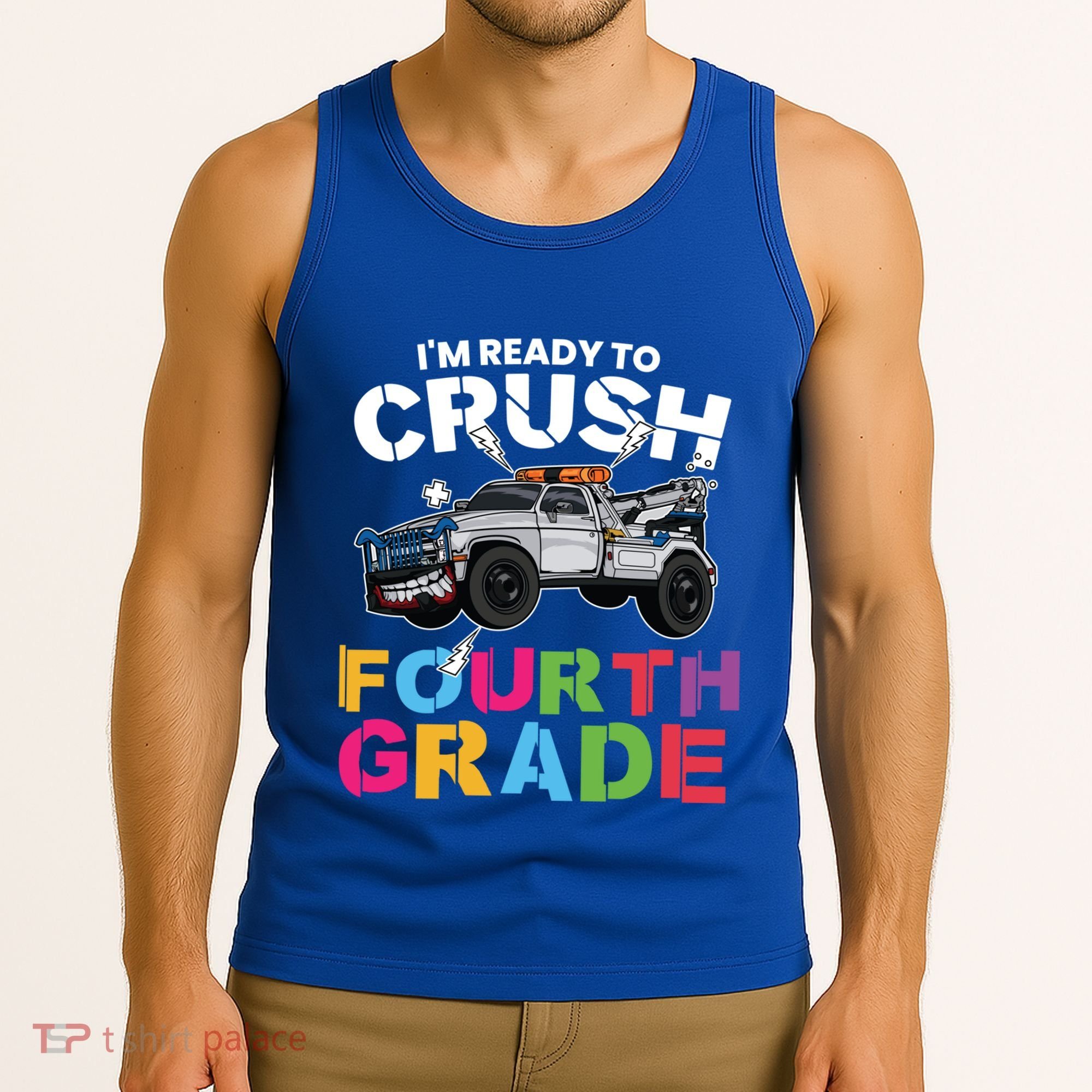 Ready To Crush Fourth Grade Cute 4Th Grade Cute Gift Tank Top