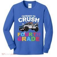 Ready To Crush Fourth Grade Cute 4Th Grade Cute Gift Kids Long Sleeve Shirt thumb 0