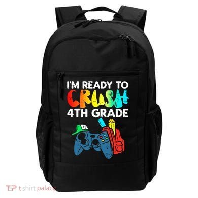 Ready To Crush 4th Grade Fourth Video Gamer First Day Boy Backpack