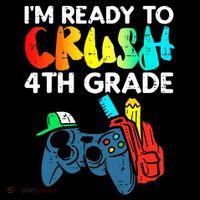 Ready To Crush 4th Grade Fourth Video Gamer First Day Boy Coffee Mug thumb 5