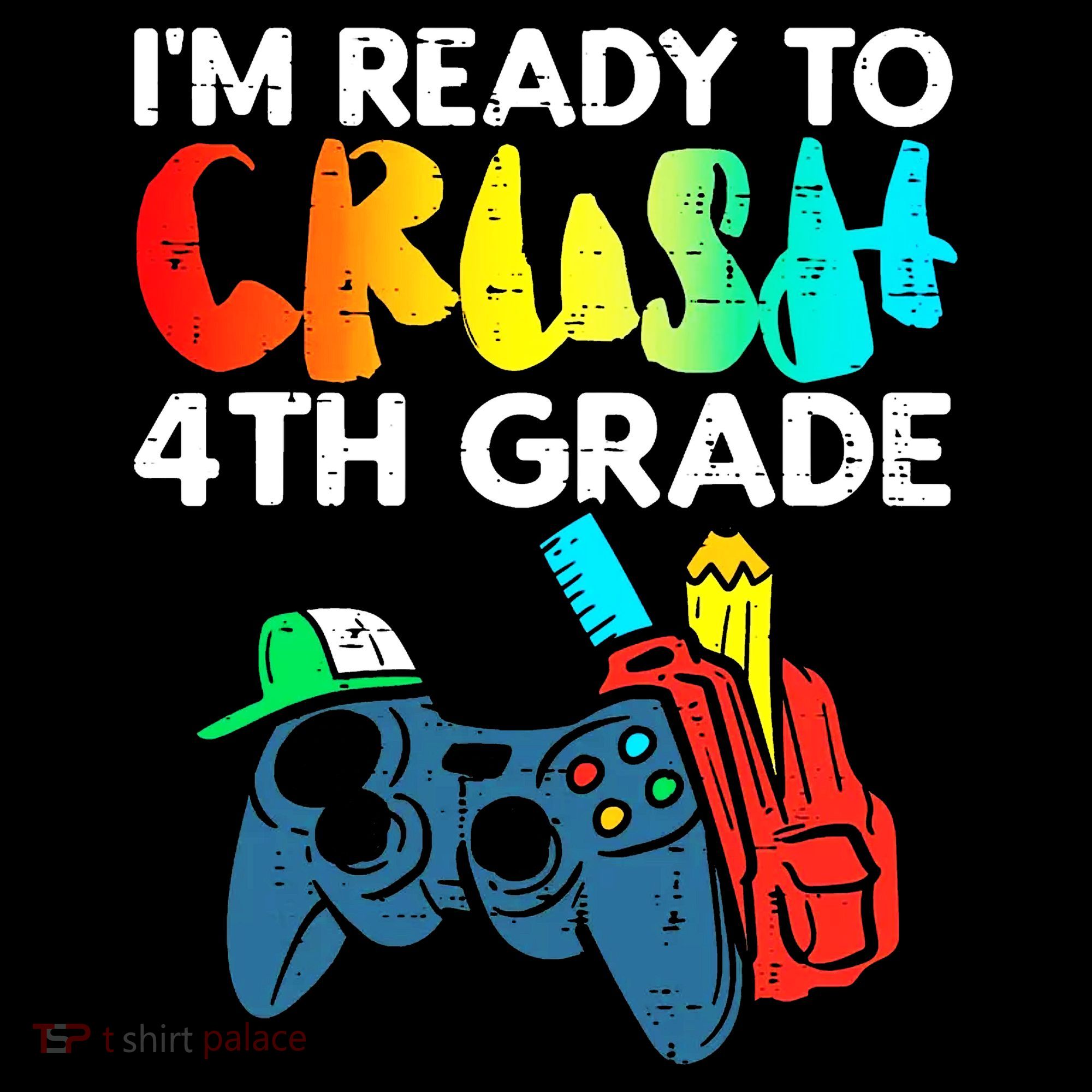 Ready To Crush 4th Grade Fourth Video Gamer First Day Boy Coffee Mug