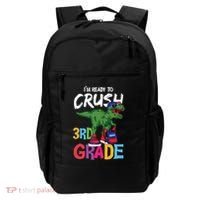 Ready To Crush Third Grade T Rex Cute 3Rd Grade Gift Backpack thumb 0