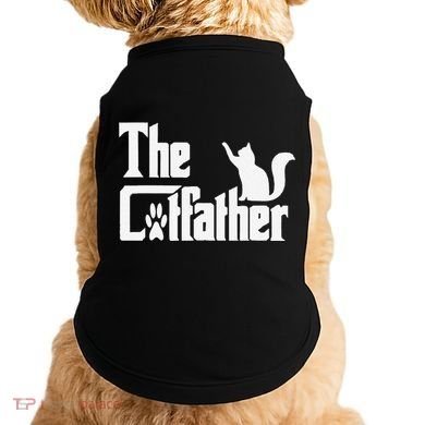 Retro The Cat Father Cat Lover Cat Dad Best Cat Meme Doggie Tank