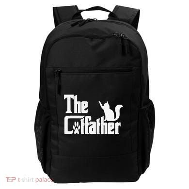 Retro The Cat Father Cat Lover Cat Dad Best Cat Meme Backpack