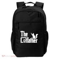Retro The Cat Father Cat Lover Cat Dad Best Cat Meme Backpack thumb 0
