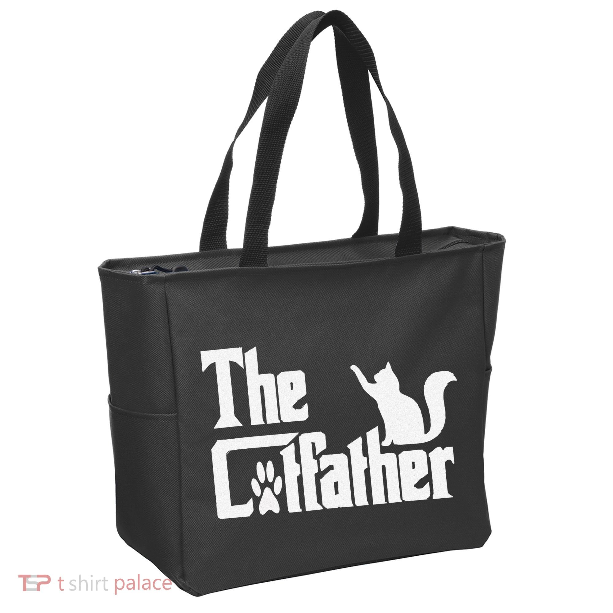 Retro The Cat Father Cat Lover Cat Dad Best Cat Meme Tote Bag