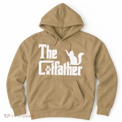 Retro The Cat Father Cat Lover Cat Dad Best Cat Meme Hoodie