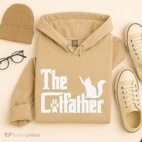 Retro The Cat Father Cat Lover Cat Dad Best Cat Meme Hoodie thumb 4