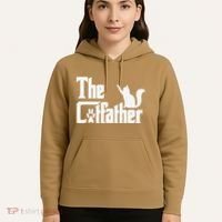Retro The Cat Father Cat Lover Cat Dad Best Cat Meme Hoodie thumb 5