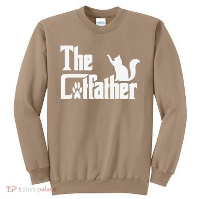 Retro The Cat Father Cat Lover Cat Dad Best Cat Meme Sweatshirt