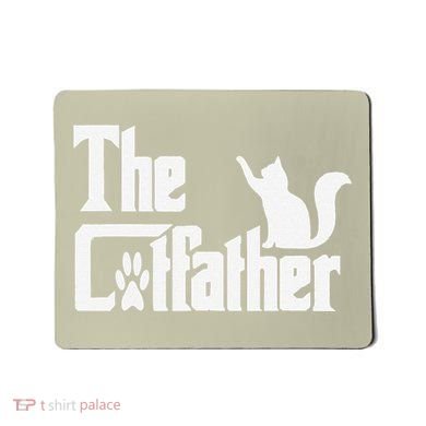 Retro The Cat Father Cat Lover Cat Dad Best Cat Meme Mousepad