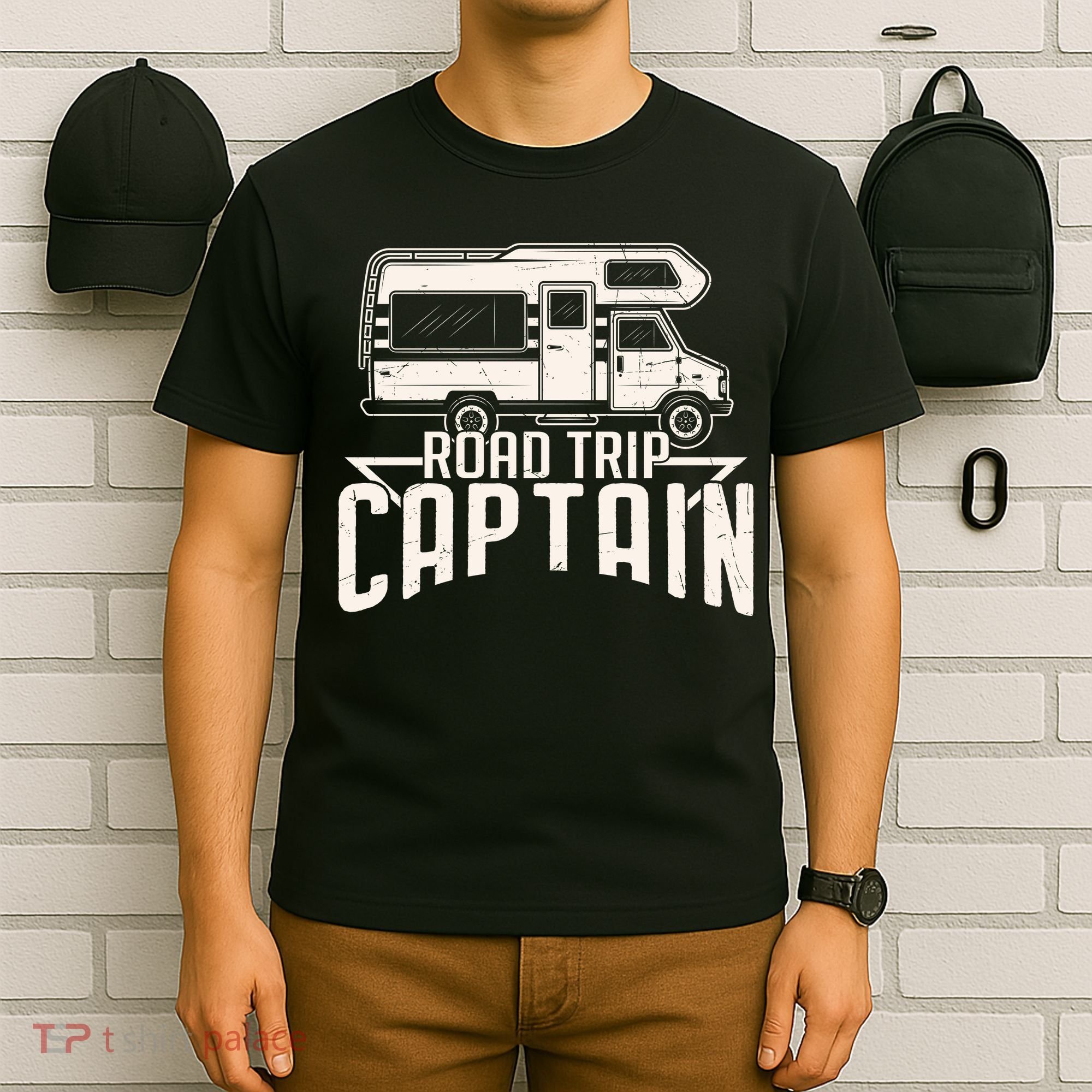Road Trip Captain RV Summer T-Shirt