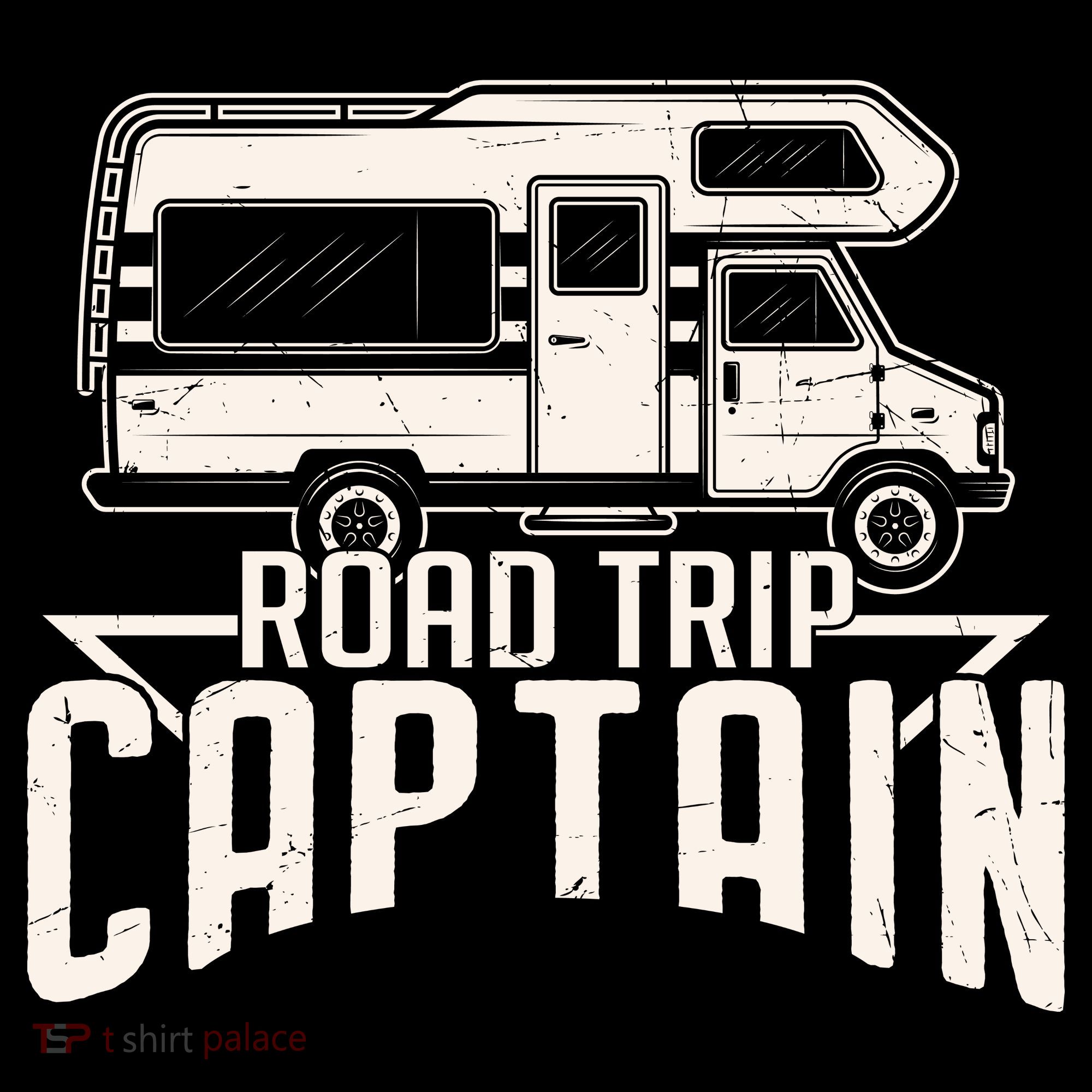 Road Trip Captain RV Summer Button
