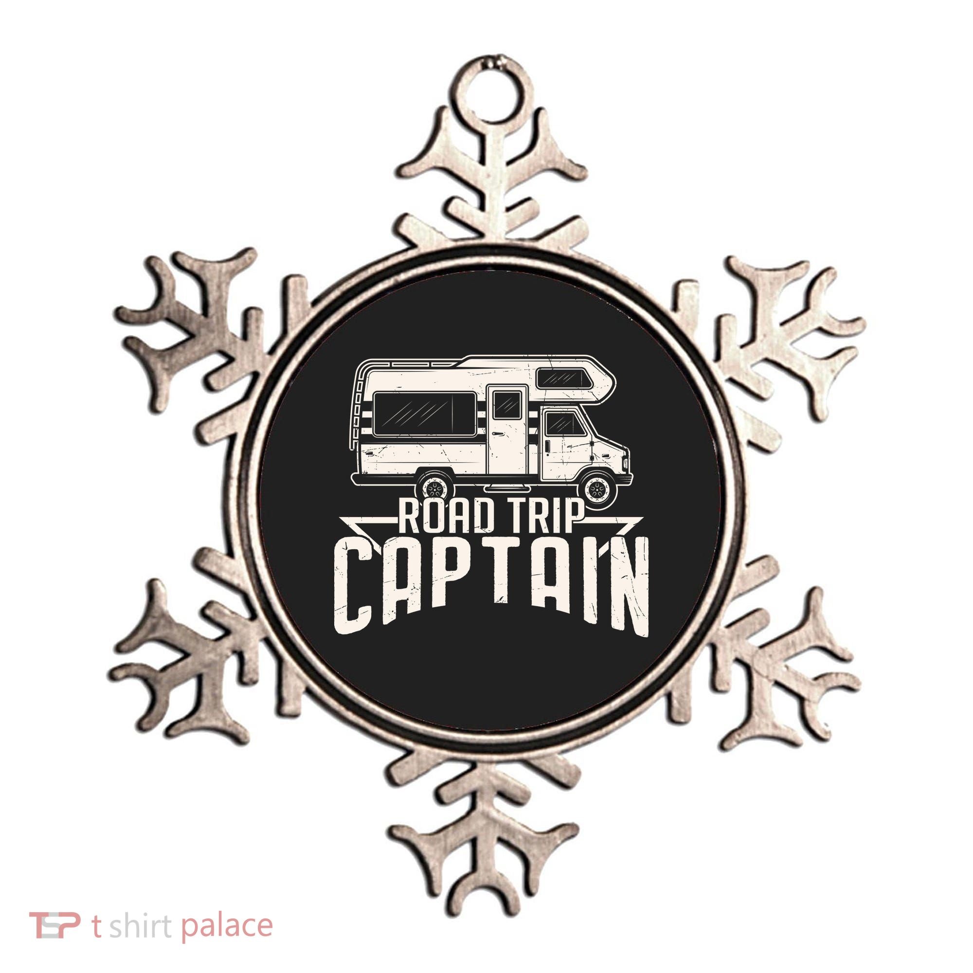 Road Trip Captain RV Summer Ornament
