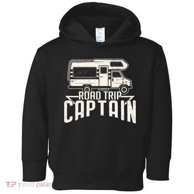 Road Trip Captain RV Summer Toddler Hoodie